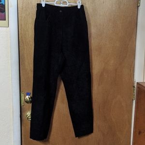 Suede Pants Black - Butter Soft